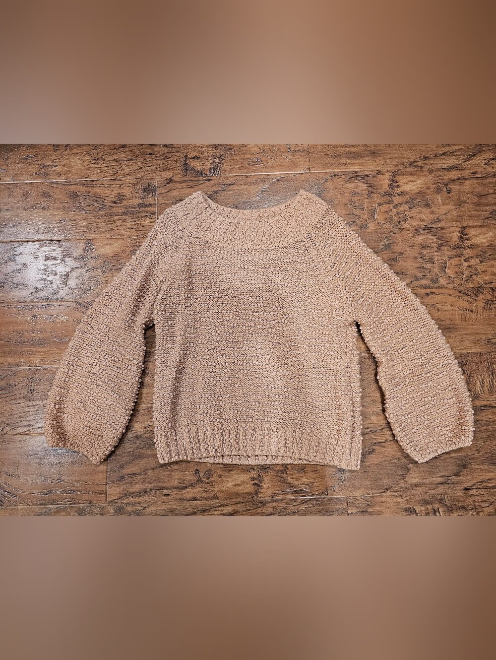 Billabong dusty pink knit sweater in a L #knitwear